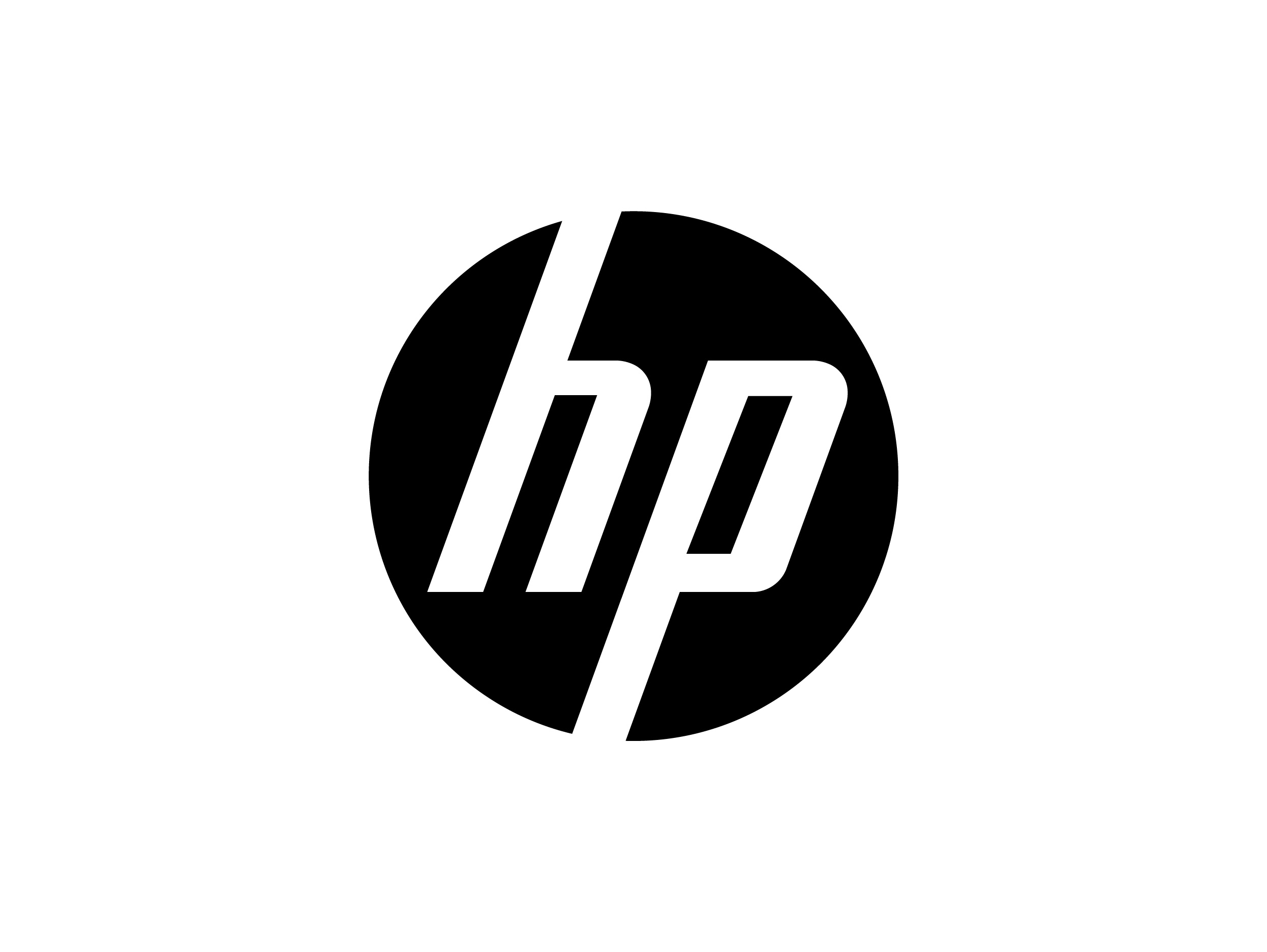 HP Black Logo